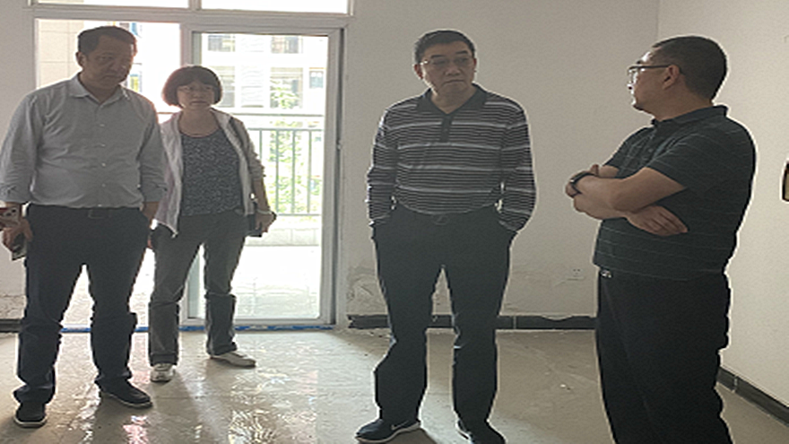 3.集團(tuán)公司程一總經(jīng)理、王濤副總經(jīng)理現(xiàn)場檢查指導(dǎo)項(xiàng)目改造工作_副本