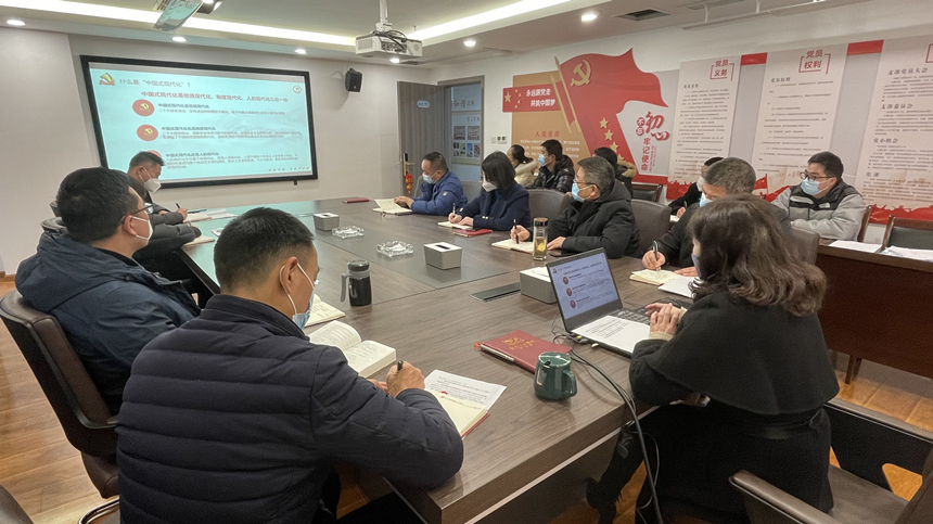 支部書記講微黨課，學(xué)習(xí)黨的二十大精神——解讀中國(guó)式現(xiàn)代化01